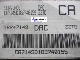 Unidades Electrónicas 16247149 - CENTRALITA MOTOR DAEWOO LANOS 1.5 CAT (86 CV)