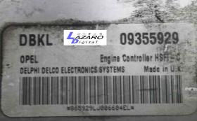 Unidades Electrónicas 09355929 - CENTRALITA MOTOR OPEL ASTRA G BERLINA 1.6 16V (101 CV)