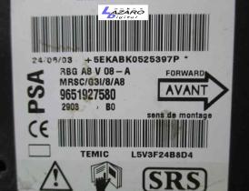 Unidades Electrónicas 9651927580 - CENTRALITA AIRBAG CITROEN C3 1.1 (60 CV)