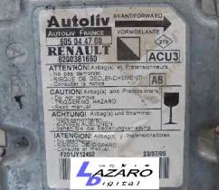 Unidades Electrónicas 605044700AB - CENTRALITA AIRBAG RENAULT KANGOO 4X4 AUTHENTIQUE  1.9 TDI